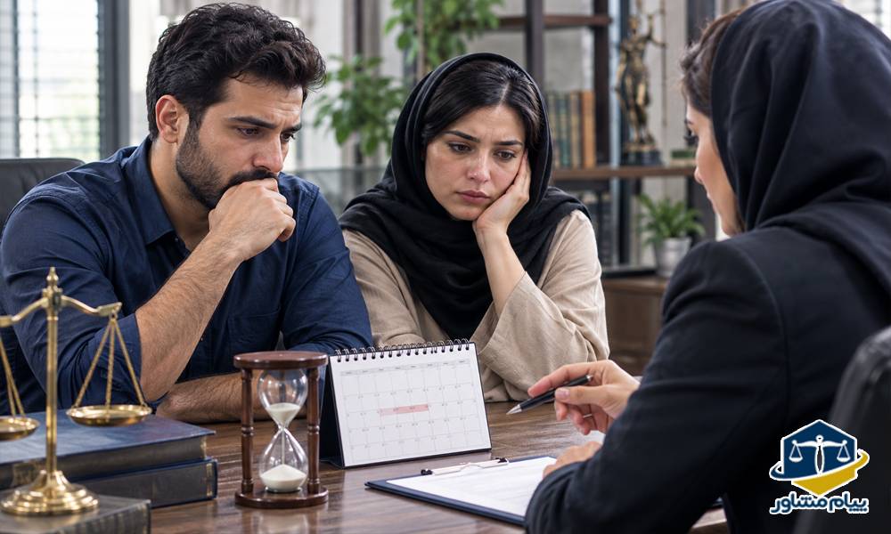 مدت زمان طلاق توافقی چقدر است؟