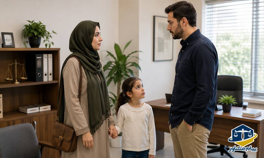ملاقات با فرزندان پس از طلاق