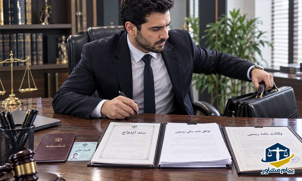 مدارک لازم برای طلاق بدون حضور زوجین