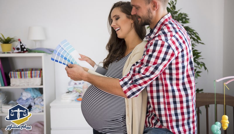 نفقه زن باردار 