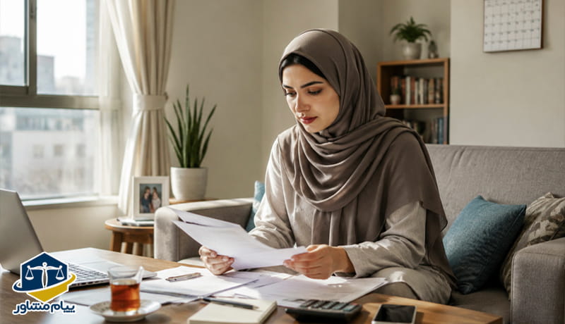 تعدیل نفقه بعد از طلاق