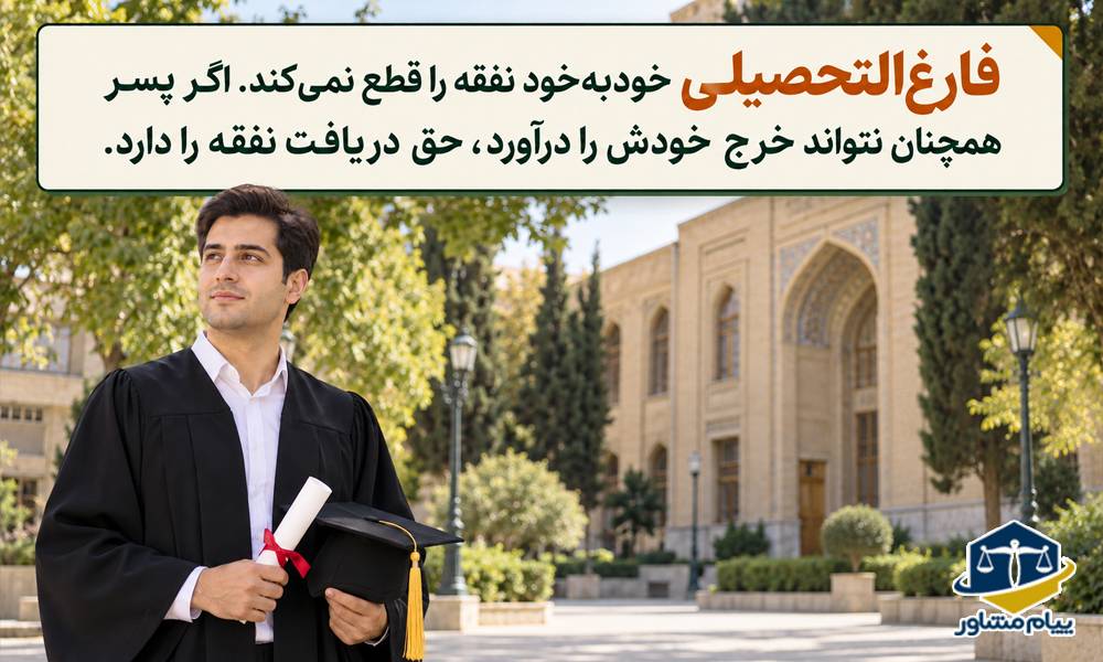 نفقه دانشجو فارغالتحصیل